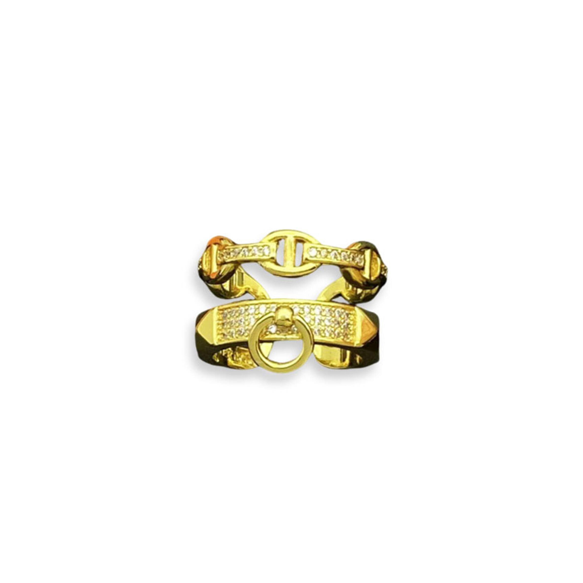 H**mes COLLIER DECHIEN RING